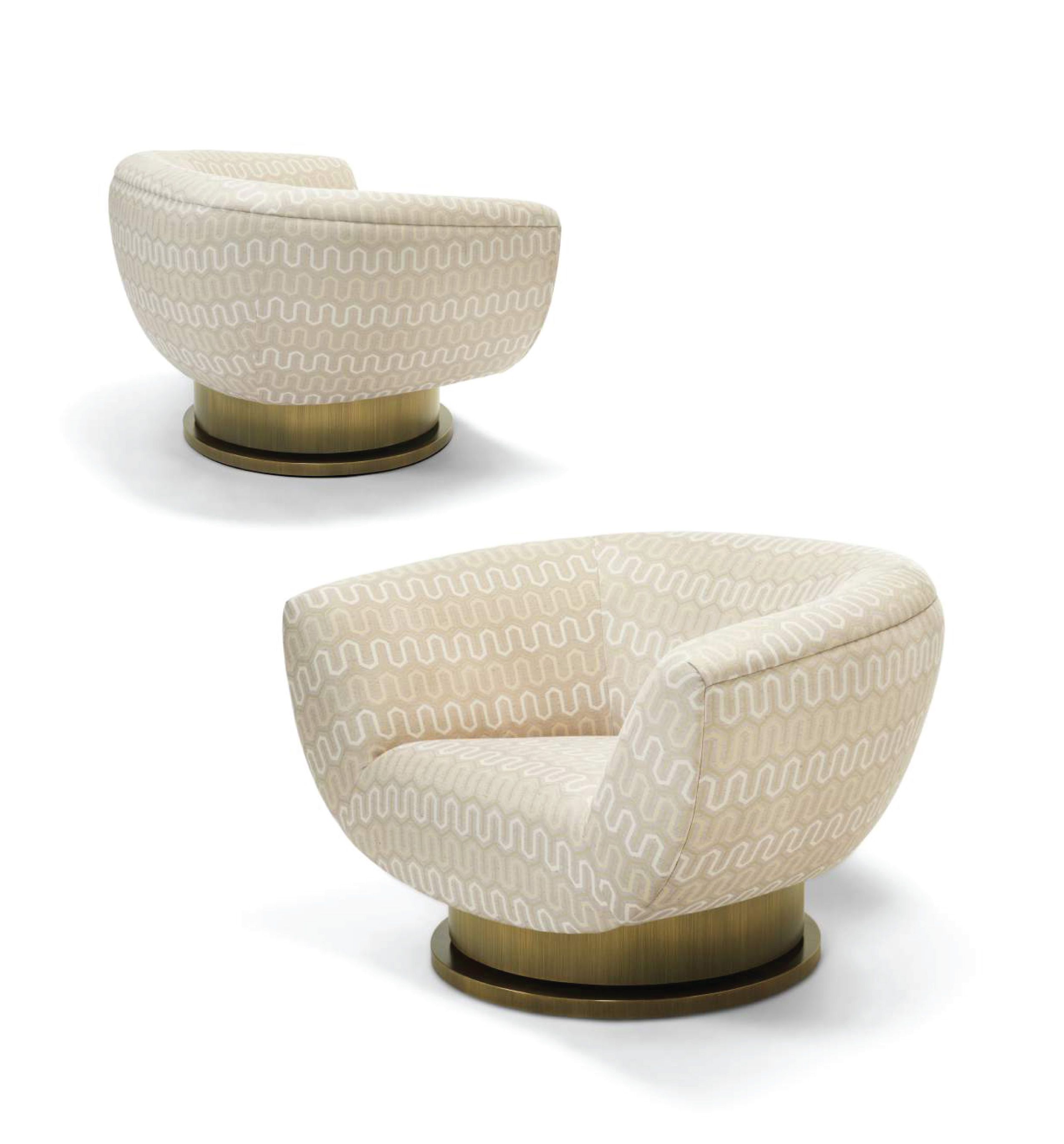 Harper Swivel Chair - No Tufting