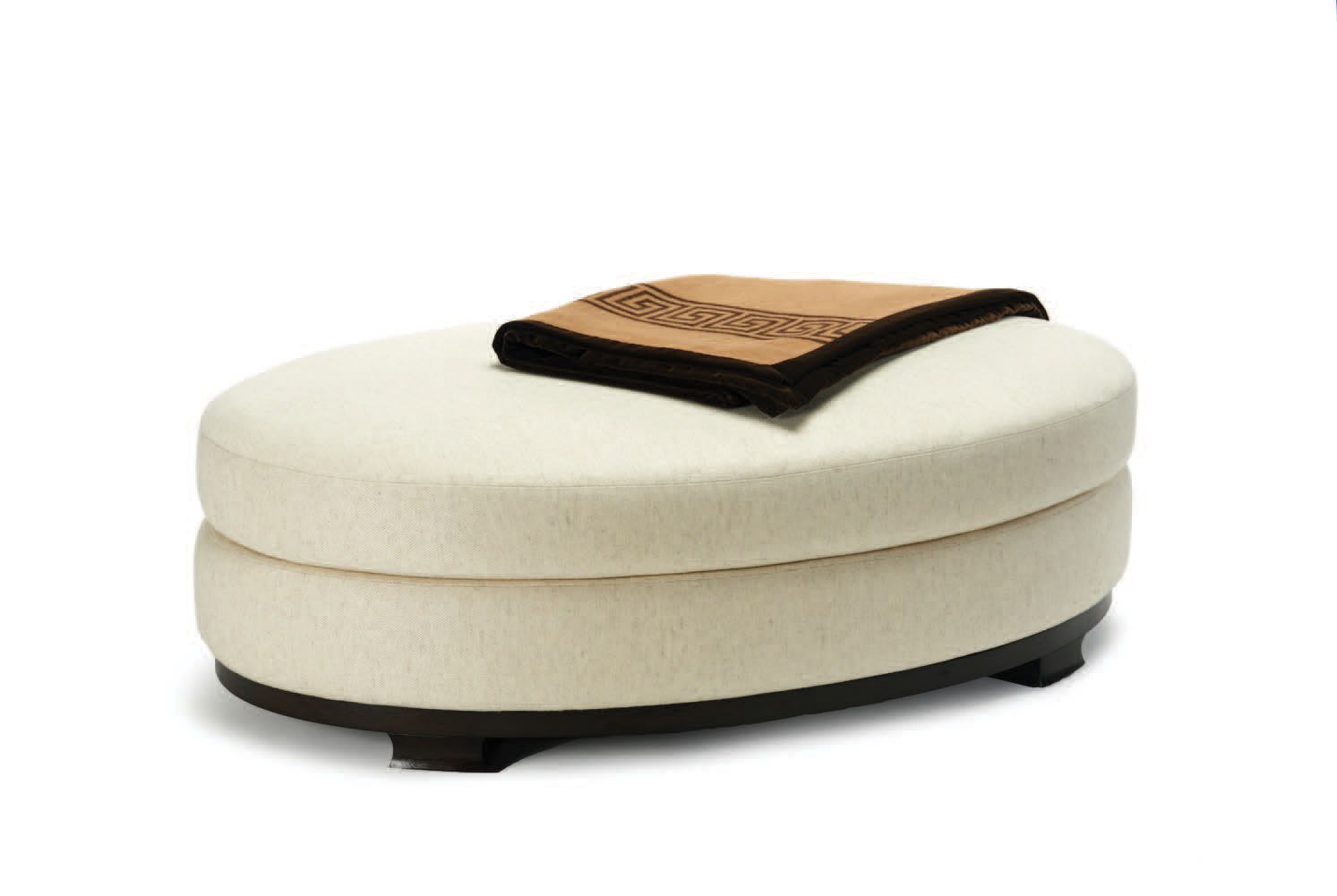 Jacks Oval Ottoman